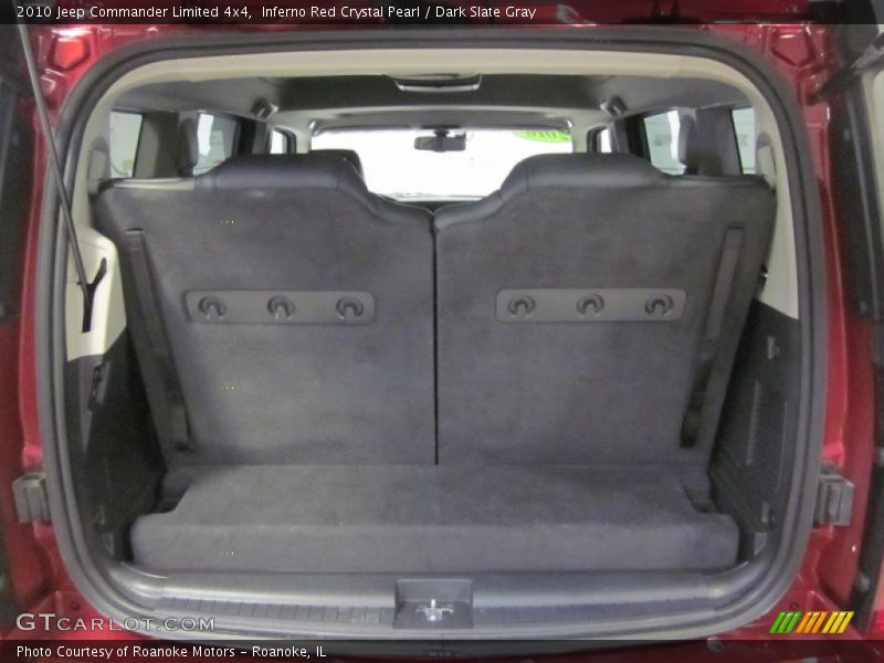 Inferno Red Crystal Pearl / Dark Slate Gray 2010 Jeep Commander Limited 4x4
