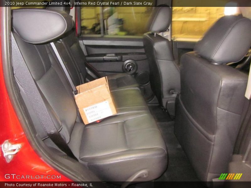 Inferno Red Crystal Pearl / Dark Slate Gray 2010 Jeep Commander Limited 4x4