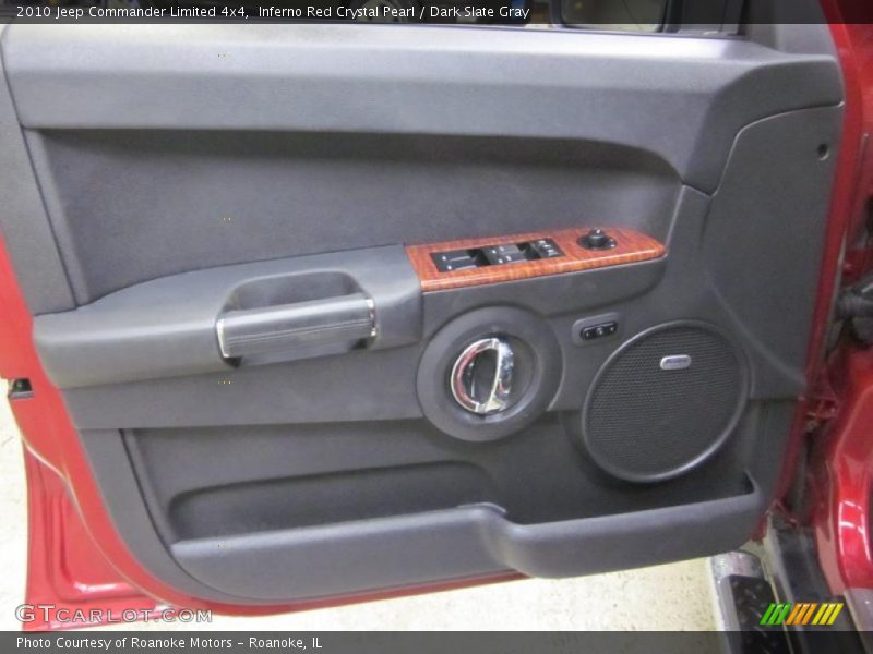 Inferno Red Crystal Pearl / Dark Slate Gray 2010 Jeep Commander Limited 4x4