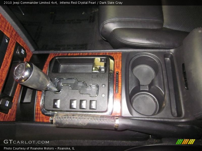 Inferno Red Crystal Pearl / Dark Slate Gray 2010 Jeep Commander Limited 4x4