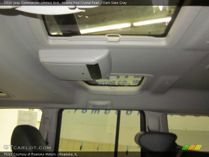 Inferno Red Crystal Pearl / Dark Slate Gray 2010 Jeep Commander Limited 4x4