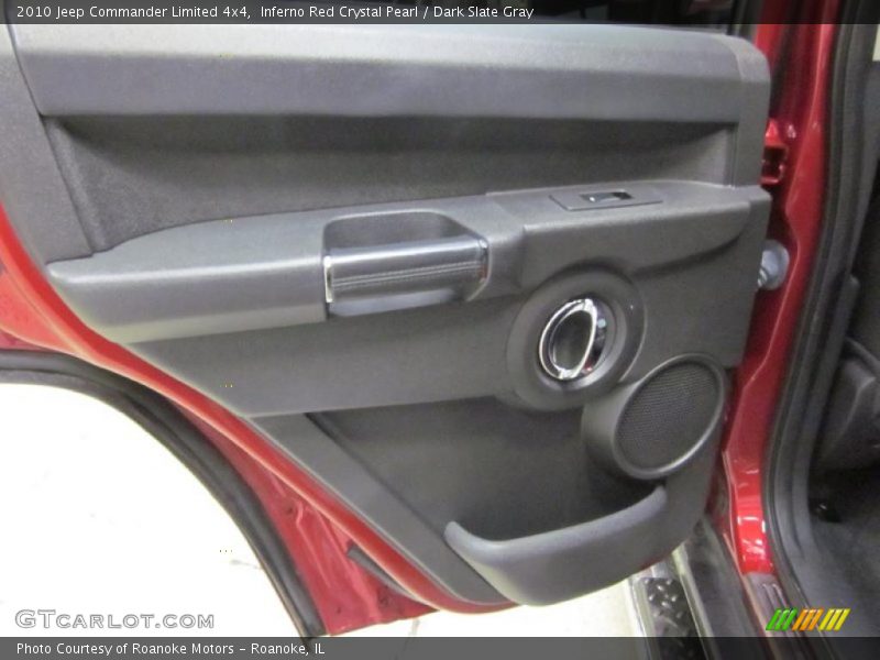 Inferno Red Crystal Pearl / Dark Slate Gray 2010 Jeep Commander Limited 4x4