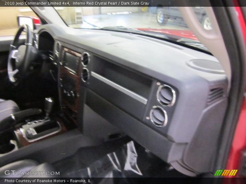Inferno Red Crystal Pearl / Dark Slate Gray 2010 Jeep Commander Limited 4x4