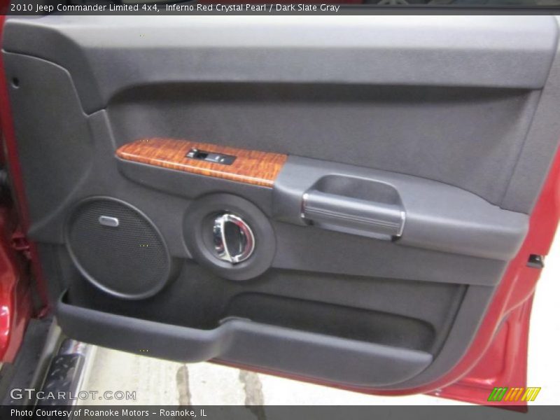 Inferno Red Crystal Pearl / Dark Slate Gray 2010 Jeep Commander Limited 4x4