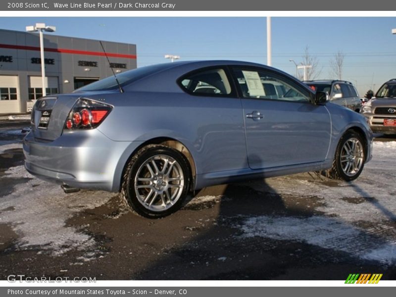 Wave Line Blue Pearl / Dark Charcoal Gray 2008 Scion tC