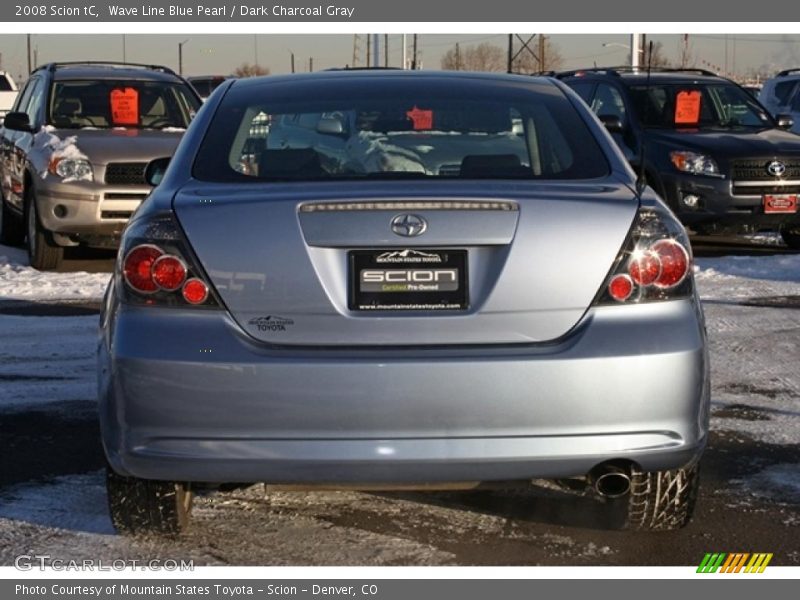 Wave Line Blue Pearl / Dark Charcoal Gray 2008 Scion tC
