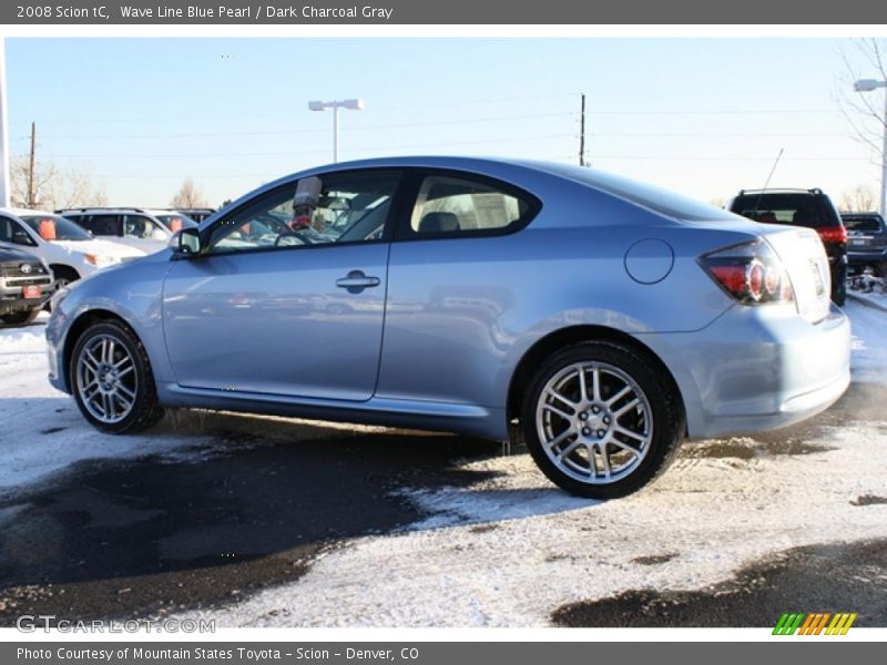 Wave Line Blue Pearl / Dark Charcoal Gray 2008 Scion tC