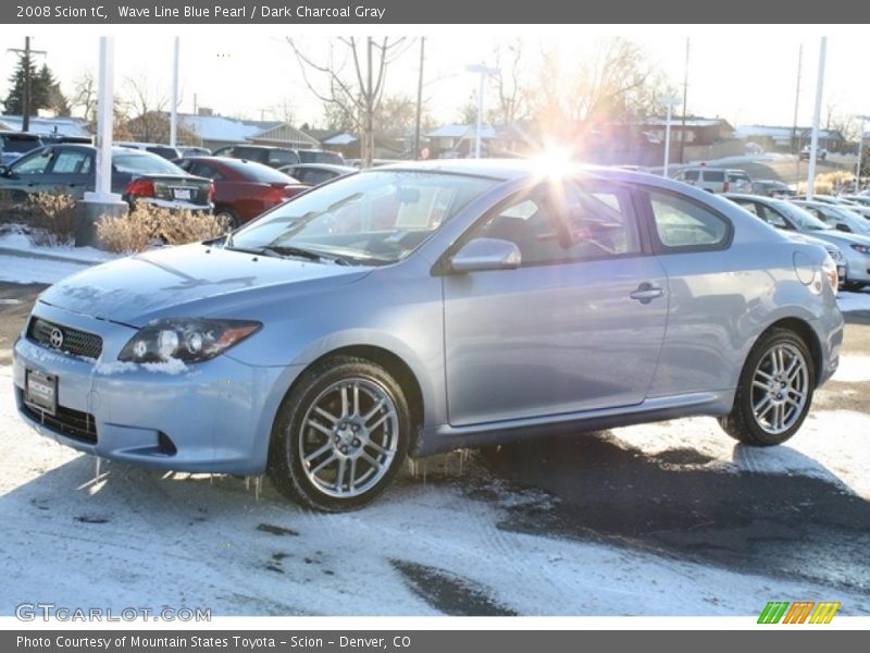Wave Line Blue Pearl / Dark Charcoal Gray 2008 Scion tC