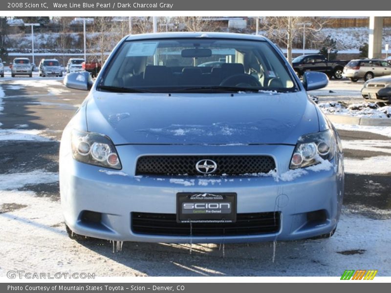Wave Line Blue Pearl / Dark Charcoal Gray 2008 Scion tC