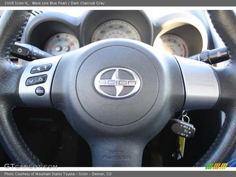 Wave Line Blue Pearl / Dark Charcoal Gray 2008 Scion tC