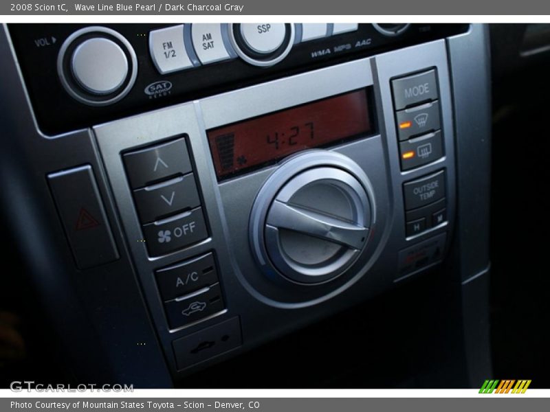 Wave Line Blue Pearl / Dark Charcoal Gray 2008 Scion tC