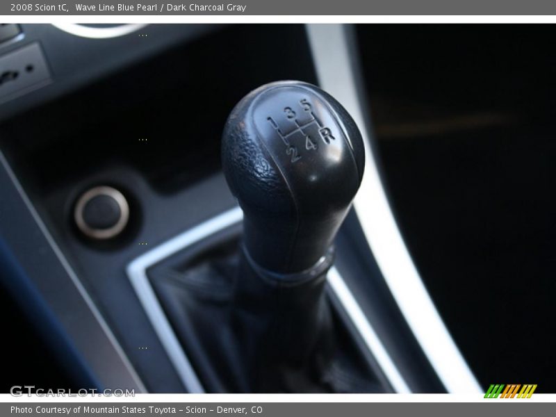 Wave Line Blue Pearl / Dark Charcoal Gray 2008 Scion tC