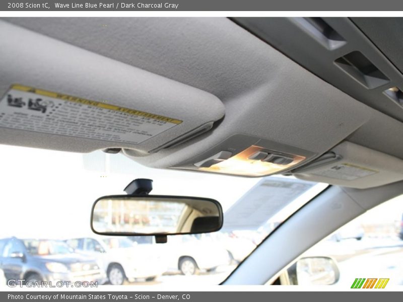 Wave Line Blue Pearl / Dark Charcoal Gray 2008 Scion tC
