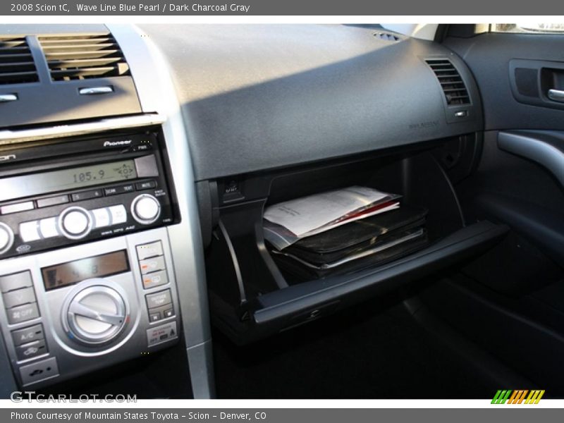 Wave Line Blue Pearl / Dark Charcoal Gray 2008 Scion tC