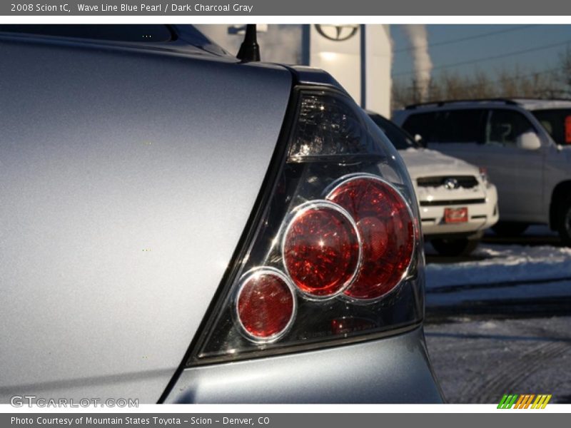 Wave Line Blue Pearl / Dark Charcoal Gray 2008 Scion tC