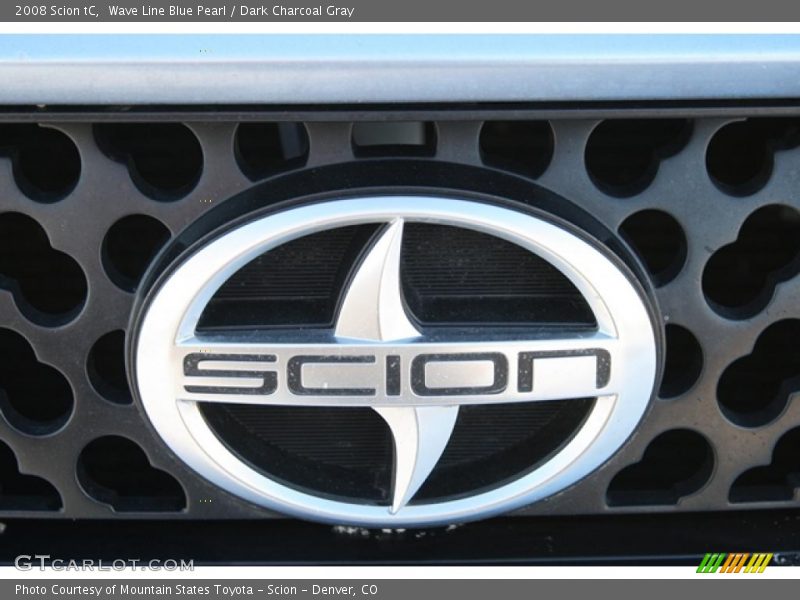Wave Line Blue Pearl / Dark Charcoal Gray 2008 Scion tC
