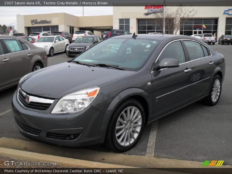 Techno Gray Metallic / Morocco Brown 2007 Saturn Aura XR