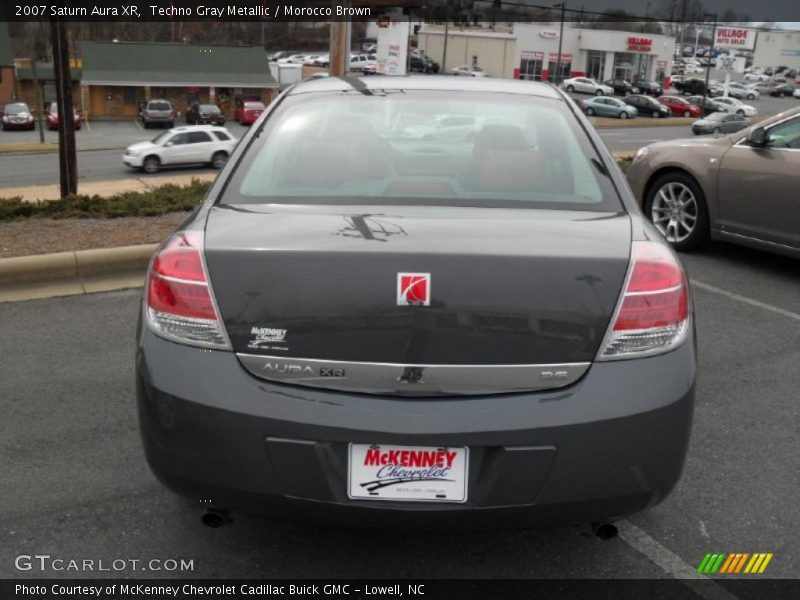 Techno Gray Metallic / Morocco Brown 2007 Saturn Aura XR