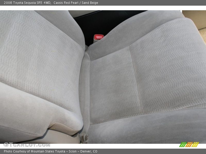 Cassis Red Pearl / Sand Beige 2008 Toyota Sequoia SR5 4WD