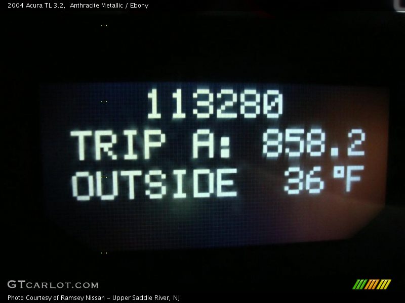 Anthracite Metallic / Ebony 2004 Acura TL 3.2