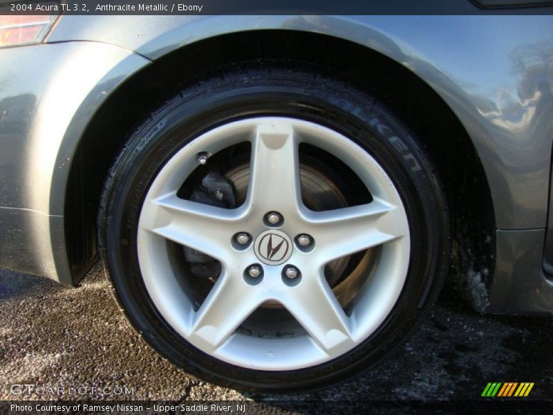 Anthracite Metallic / Ebony 2004 Acura TL 3.2