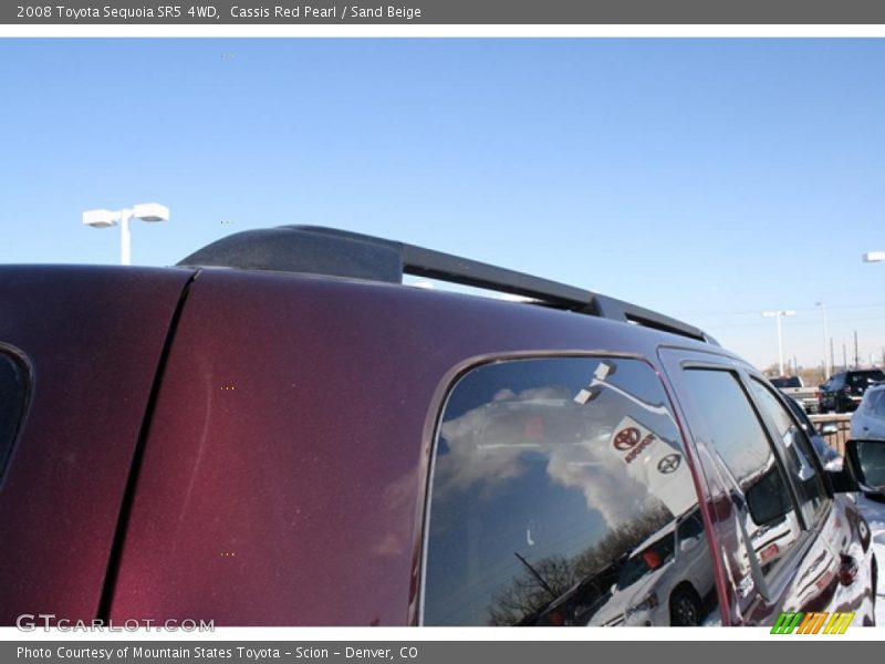 Cassis Red Pearl / Sand Beige 2008 Toyota Sequoia SR5 4WD