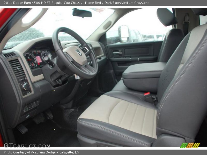  2011 Ram 4500 HD ST Regular Cab Chassis Dark Slate/Medium Graystone Interior