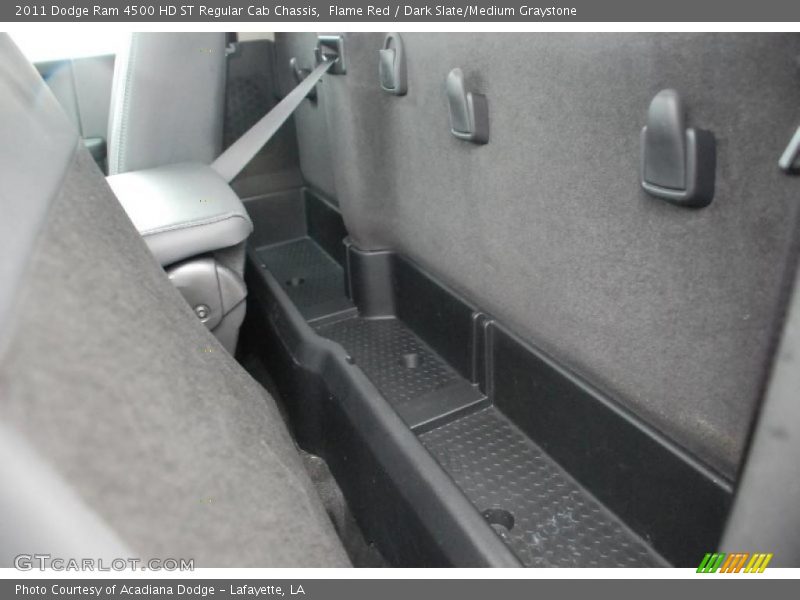 Flame Red / Dark Slate/Medium Graystone 2011 Dodge Ram 4500 HD ST Regular Cab Chassis