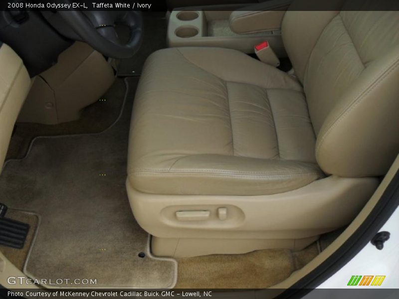 Taffeta White / Ivory 2008 Honda Odyssey EX-L