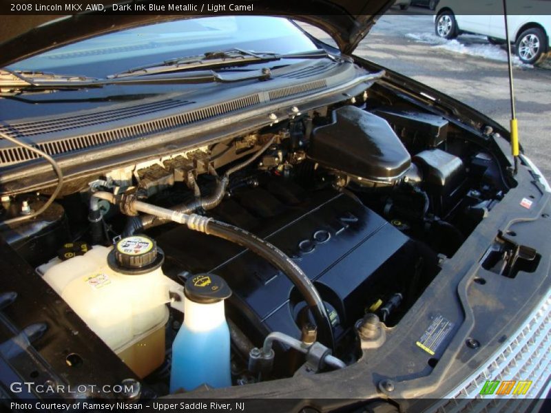 Dark Ink Blue Metallic / Light Camel 2008 Lincoln MKX AWD