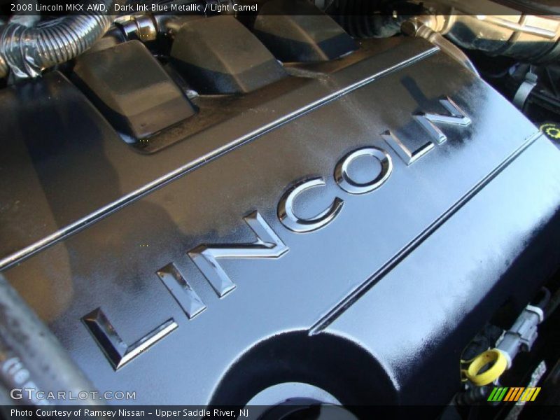 Dark Ink Blue Metallic / Light Camel 2008 Lincoln MKX AWD