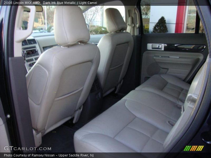 Dark Ink Blue Metallic / Light Camel 2008 Lincoln MKX AWD