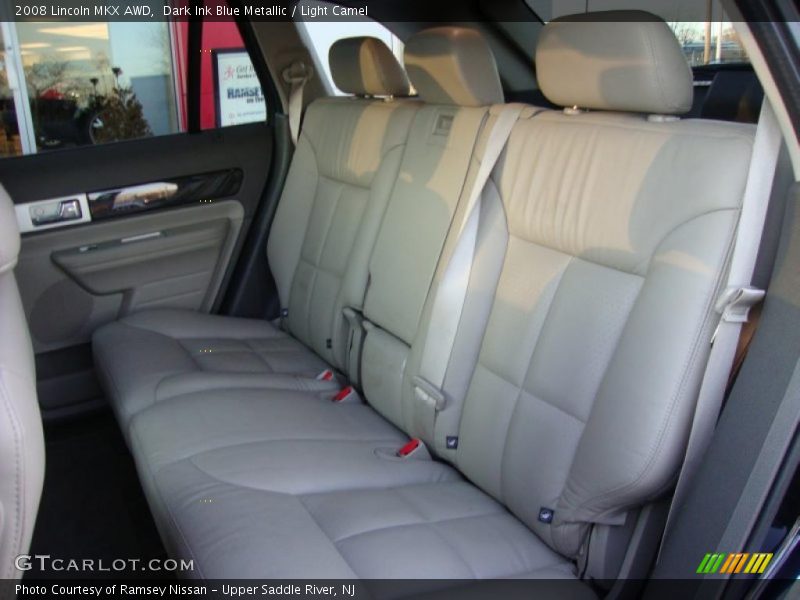 Dark Ink Blue Metallic / Light Camel 2008 Lincoln MKX AWD