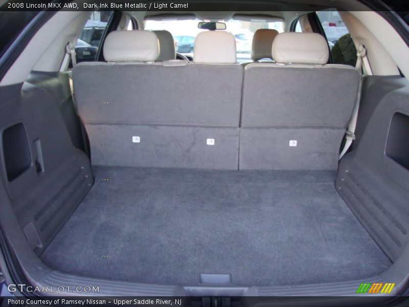 Dark Ink Blue Metallic / Light Camel 2008 Lincoln MKX AWD