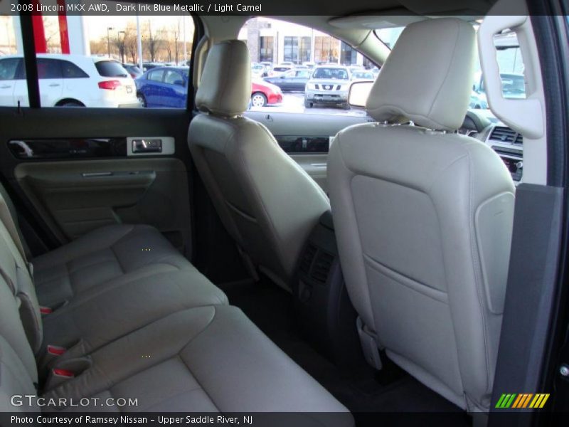 Dark Ink Blue Metallic / Light Camel 2008 Lincoln MKX AWD
