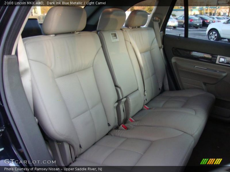 Dark Ink Blue Metallic / Light Camel 2008 Lincoln MKX AWD