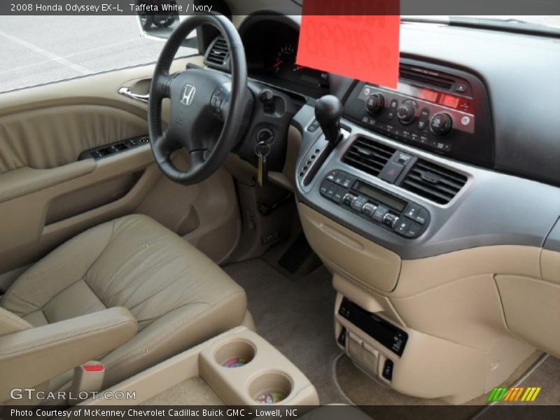 Taffeta White / Ivory 2008 Honda Odyssey EX-L