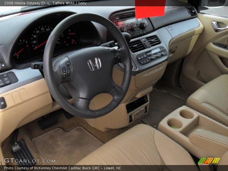Taffeta White / Ivory 2008 Honda Odyssey EX-L