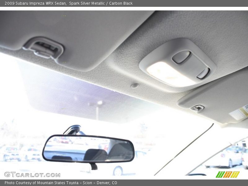 Spark Silver Metallic / Carbon Black 2009 Subaru Impreza WRX Sedan