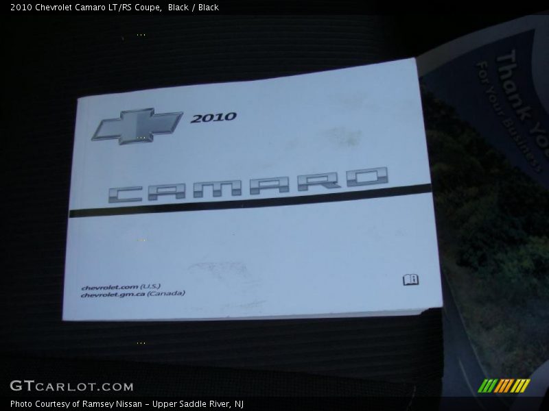 Black / Black 2010 Chevrolet Camaro LT/RS Coupe