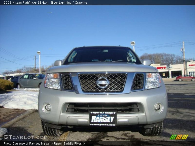 Silver Lightning / Graphite 2008 Nissan Pathfinder SE 4x4