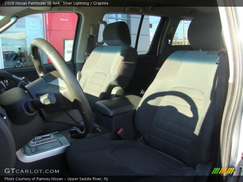 Silver Lightning / Graphite 2008 Nissan Pathfinder SE 4x4