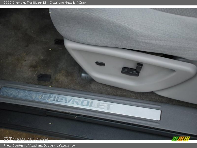 Graystone Metallic / Gray 2009 Chevrolet TrailBlazer LT