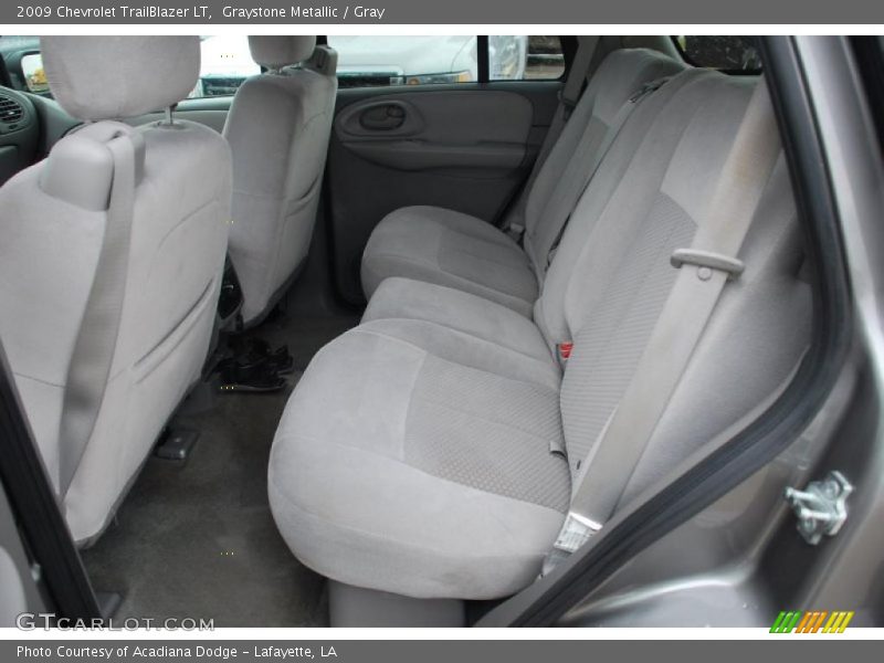  2009 TrailBlazer LT Gray Interior