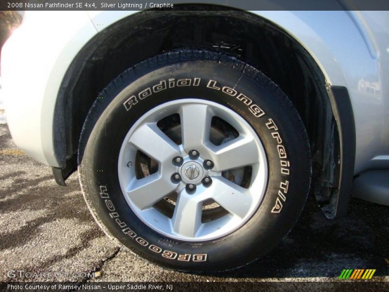Silver Lightning / Graphite 2008 Nissan Pathfinder SE 4x4