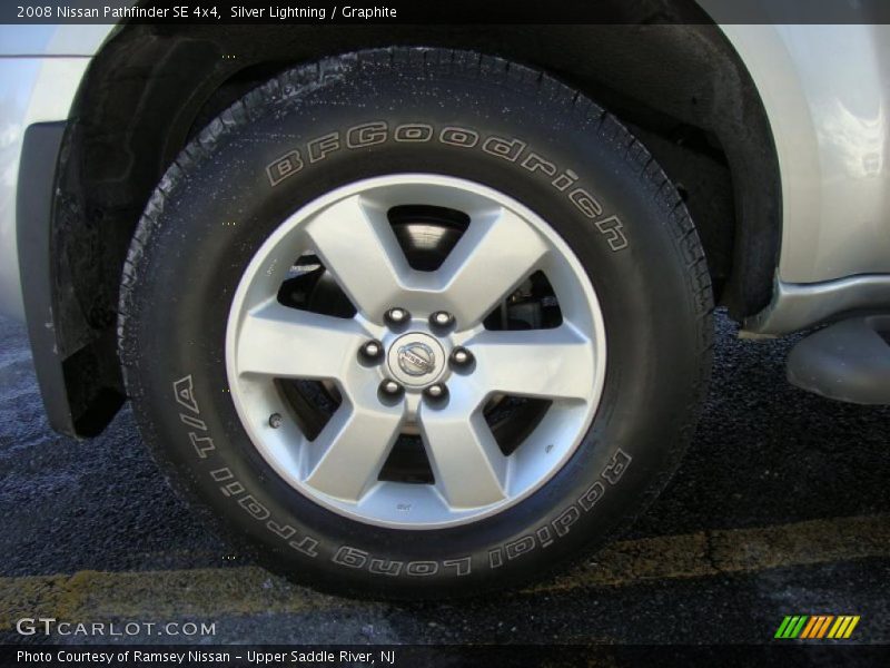 Silver Lightning / Graphite 2008 Nissan Pathfinder SE 4x4