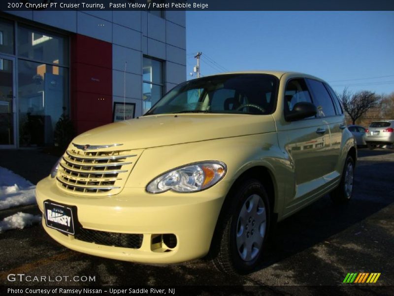 Pastel Yellow / Pastel Pebble Beige 2007 Chrysler PT Cruiser Touring