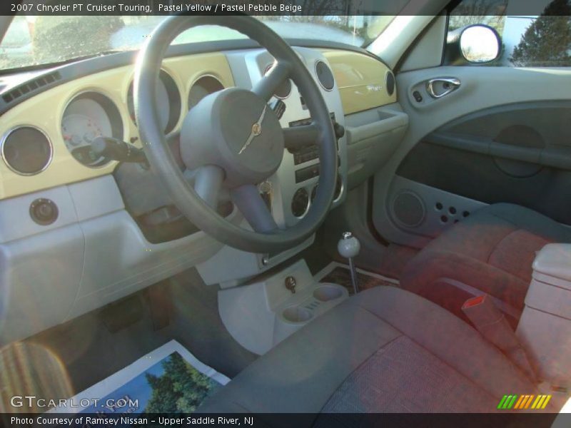 Pastel Yellow / Pastel Pebble Beige 2007 Chrysler PT Cruiser Touring