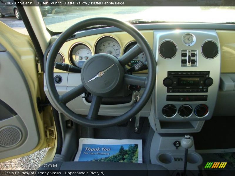 Pastel Yellow / Pastel Pebble Beige 2007 Chrysler PT Cruiser Touring