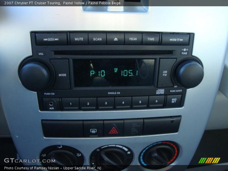 Pastel Yellow / Pastel Pebble Beige 2007 Chrysler PT Cruiser Touring